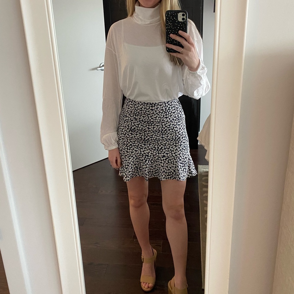 Abercrombie Cinched Mini Skirt